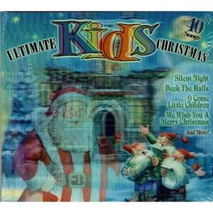 Ultimate Kids Music CD Christian Christmas 40 Carols Songs 2 Disc Set
